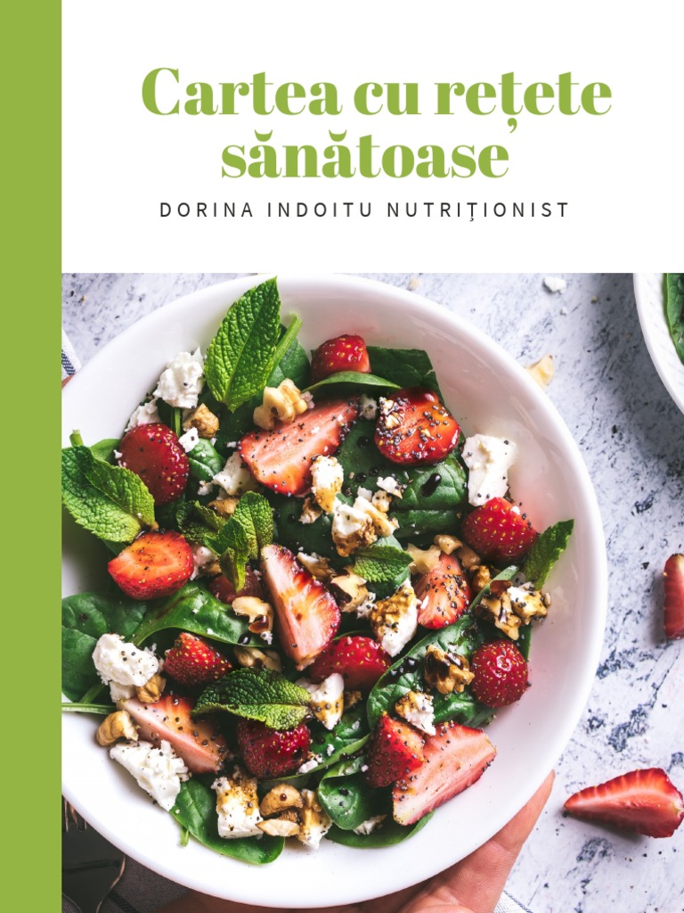 Cartea Cu Retete Sanatoase PDF | PDF