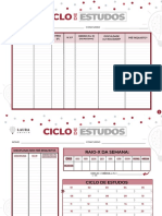 Ciclo de estudos para concurso