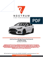2.3L Ecoboost Ford Focus RS High Pressure Fuel Pump Kit Install PDF