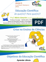 Educ Cient No Brasil - Prof Mario Amorim