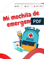 Mochila de Emergencia Concluido.