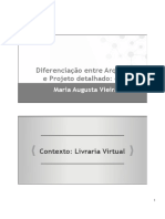 Diferenciação Entre Arquitetura e Projeto Detalhado PDF