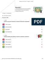 Anatomía General Parcial I Simulador Kahoot