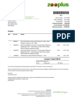 Zooplus Invoice Order 273683357 PDF