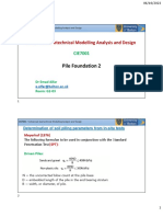 Lecture 3 - Pile Foundation 2