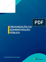 Roteiro de Estudo - Direito Administrativo - Organizacao Da Administracao Publica