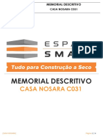Memorial Descritivo Nosara PDF
