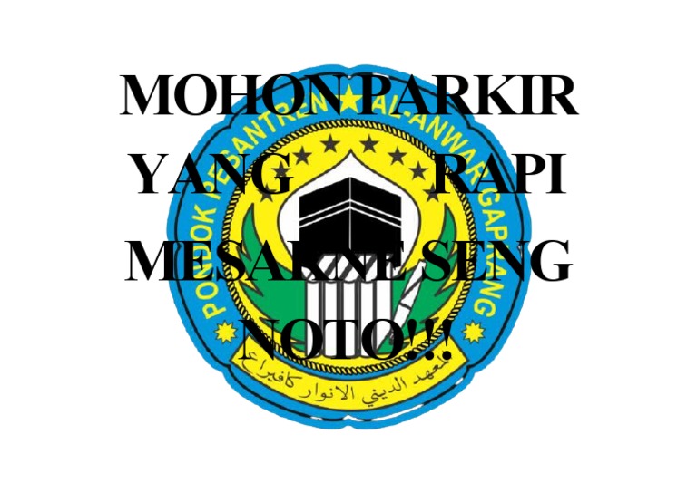 Mohon Parkir Yang Rapi | PDF