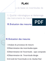 Cours de Métrologie Partie 3 PDF