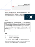 Guía N°10, Taller Psu Lenguaje Tercero Medio, Prof. Paola Barrientos-1 PDF