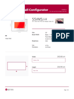 LG Video Wall Configurator - DisplayLayout PDF
