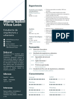 CV Actualizado + Certificado - María Vilca PDF