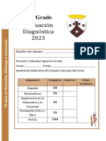 2do Grado Diagnóstico Inicial