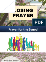YE BOT Closing Prayer