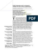 Estudo Comparativo Entre Os Parâmetros