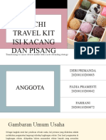 Proposal Bisnis: Mochi Travel Kit Isi Kacang Dan Pisang