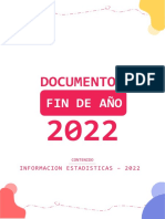 Estadísticas fin de año 2022