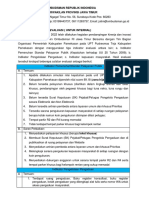 Catatan Evaluasi UPT Puskesmas Teja