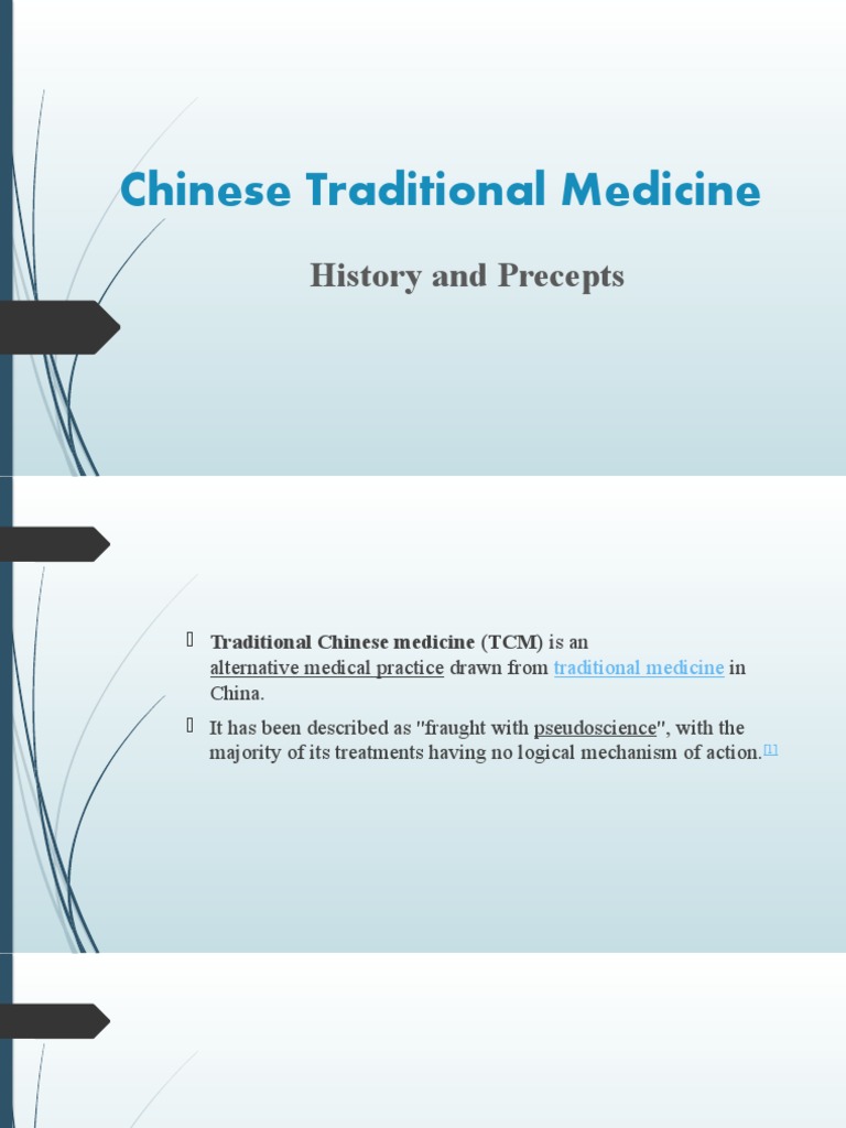 22 Chinese Traditional Medicine PDF Traditional Chinese Medicine