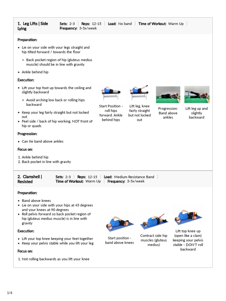A Comprehensive Lower Body Strength and Mobility Routine PDF