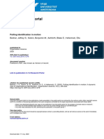 Bednar, J (2022) - Putting Identification in Motion A Dynamic View of Organizational Identification. Organization Science PDF
