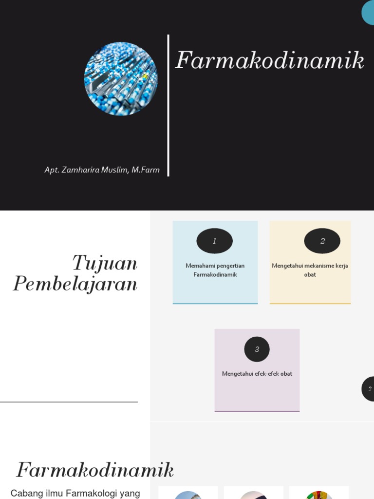 Farmakodinamik New | PDF