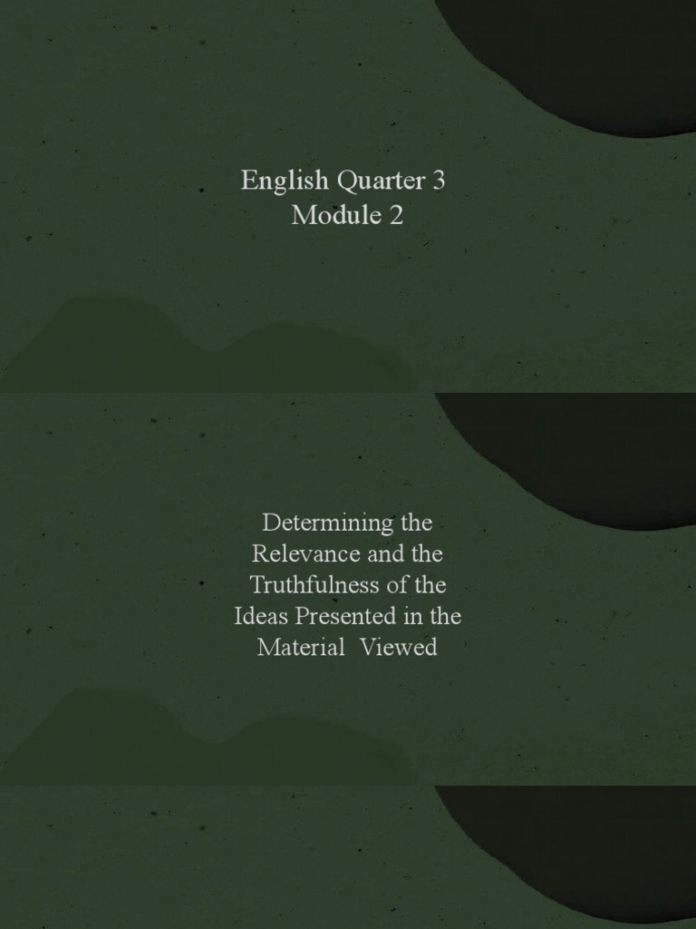 Group 1 English Presentation 1 Pdf Information Learning