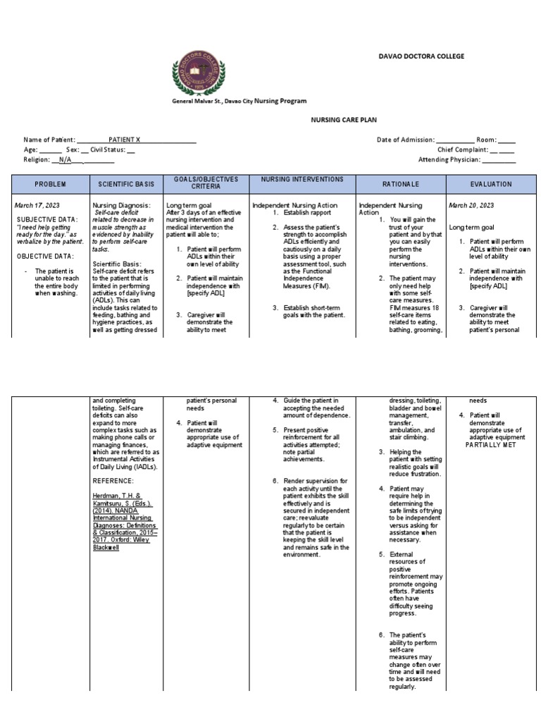 self-care-deficit-ncp-pdf-clinical-medicine-public-services