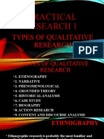 Practical Research 1: Types of Qualitative Research