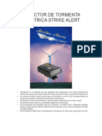 Detector de Tormenta Eléctrica Strike Alert