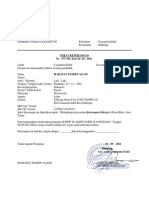 Surat Keterangan Bekerja Dari Pemerintah Setempat