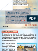 4. Presentación-DISEÑO DE MEZCLAS CONCRETO SEM 2022-I