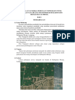 Kerangka Acuan Kerja Pemetaan Topografi Untuk Perencanaan Tata Ruang Transmigrasi Di Kabupaten Mesuji Seluas 5000 Ha