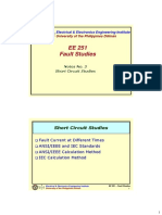 EE251 Notes3 - Short Circuit Studies