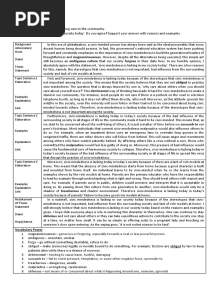 Civic-Mindedness Essay MUET Sample Essay