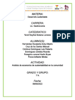 Tema 1 Desarrollo Sustentable 7º A Gastronomia PDF