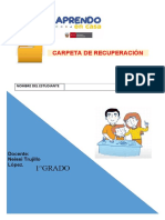 Carpeta de Recuperación 3 Tercero