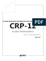 CRP-12 Auxiliar Administrativo