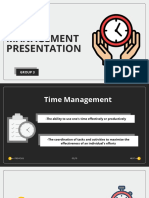 Group 3 Time Management Presentation