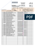 Registro de Inscripcion y Diagnostico Primer Grado