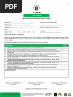 (Appendix C-10) COT-RPMS Inter-Observer Agreement Form For T I-III For ...