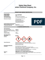Safety Data Sheet Spartan Chemical Company, Inc.: 1. Product and Company Identification