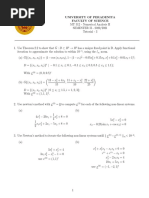 MT 312 Tutorial 3