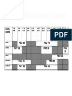 Jadual Pemulihan