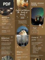 Adventure Trifold Brochure Ft. Chai