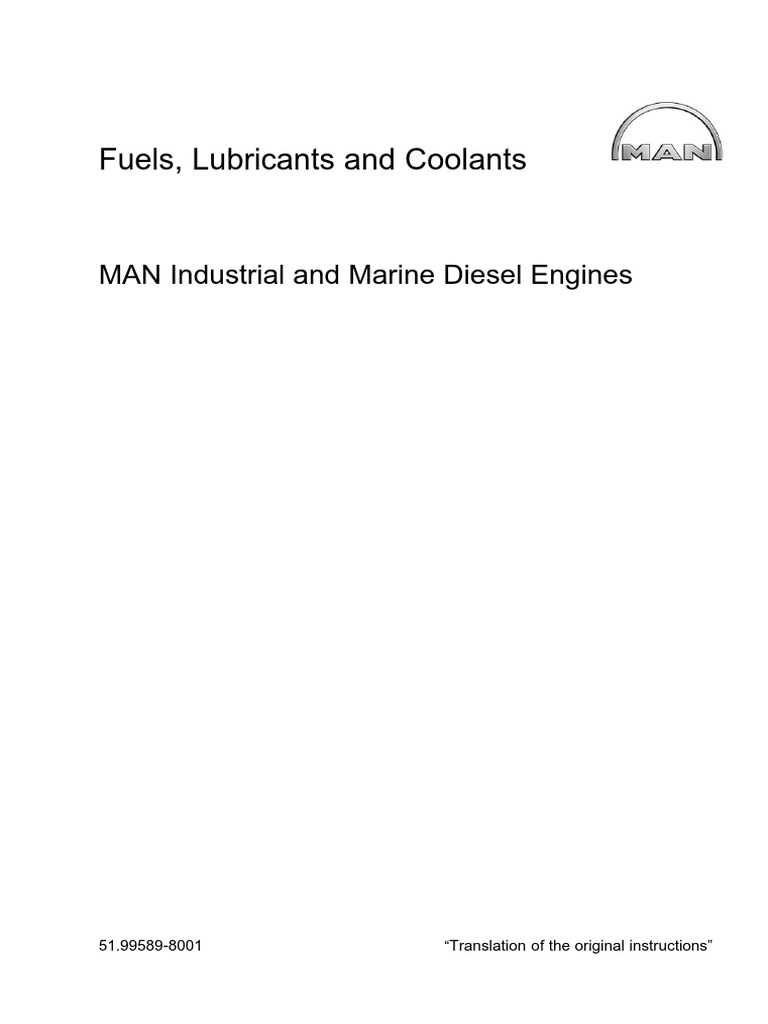 MANFuels PDF Motor Oil Diesel Fuel