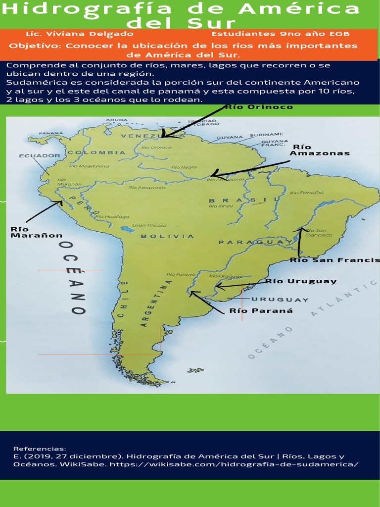 Hidrografía de América del Sur | PDF