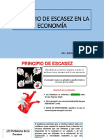 Principio de Escasez en La Economía PDF