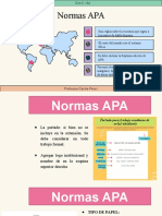 Normas APA - Citas y Parafraseo