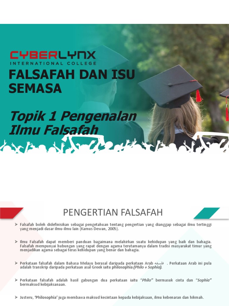 Falsafah Dan Isu Semasa Topik1 Pdf Pdf